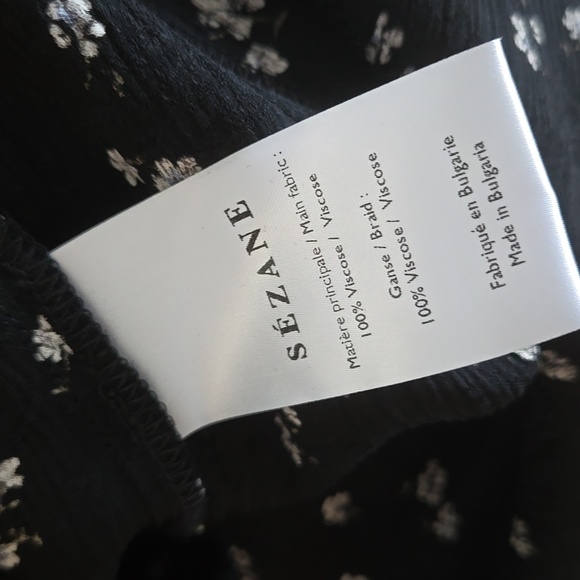 Sezane Floral Blouse and Skirt Set, GUC, French Chic, Quiet Luxury Paris - Picture 11 of 12